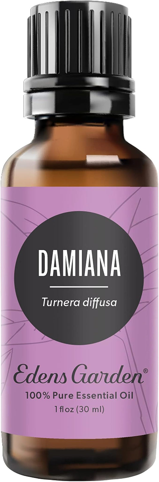 Edens Garden Damiana Essential Oil- 100% Pure Premium Grade, Undiluted, Natural, Therapeutic, Aromatherapy, The Best for Diffuser, Skin, Candle, Hair 30 ml (1 fl oz)
