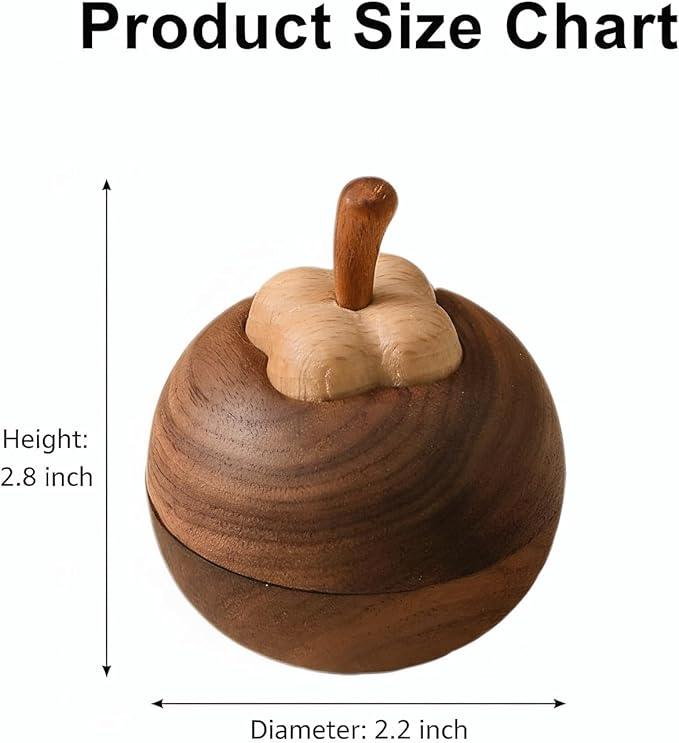 Layered Wood Passive Diffuser Petal-Like, Small Portable Essential Oil Aromatherapy Decor, Mini No-Electric Natural Boho Walnut Accent for Car, Desk, Travel, Rooms, Home, Office