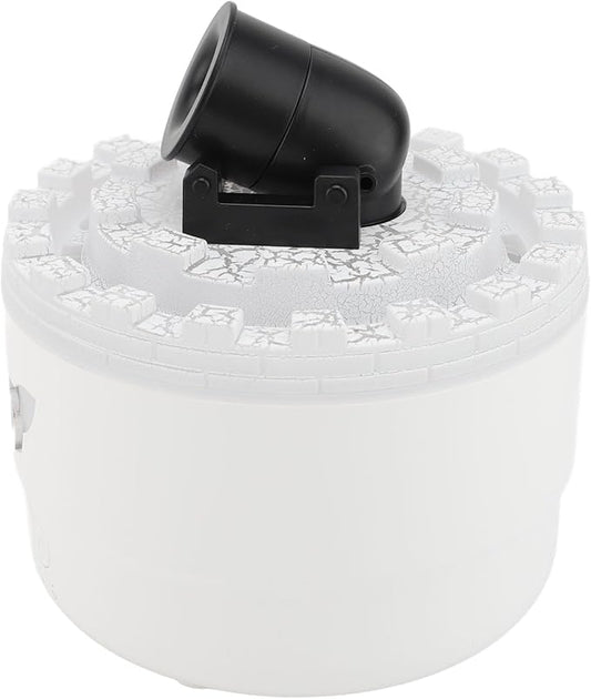 Air Humidifiers for Bedroom, USB Fragrance Diffuser with Color Led Light Low Noise Air Diffuser Humidifier for Home Room Cool Mist Humidifier (White)