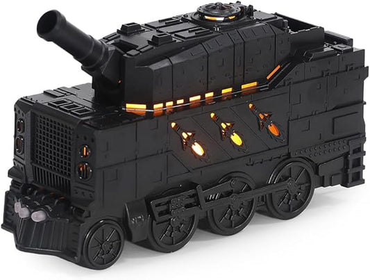 Train Essential Oil Diffuser Humidifier, 300ml Aromatherapy Humidifier with Dual-Color LED Light, 2 Mist Mode & Auto Shut-Off, Christmas Steam Train Diffuser for Home Office Bedroom