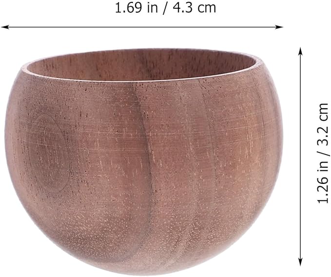 UPKOCH Wood Essential Oil Diffuser Stand Small Walnut Aromatherapy Diffuser for Home and Car Non-fire Scented Diffused Wood for Relaxation and Air Freshening