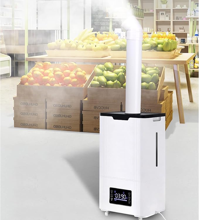 Humidifier for Home Bedroom 15L Warm Cool Mist Diffuser 360° Mist Nozzles Timer Auto Mode Customized Humidity for Baby Room Plants Office