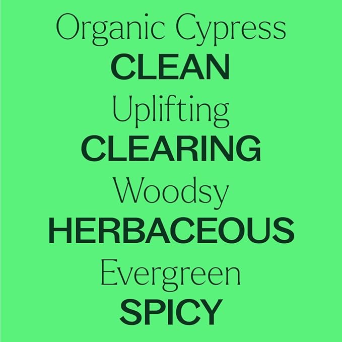 Plant Therapy Organic Cypress Essential Oil 10 mL (1/3 oz), 100% Pure, Undiluted, Natural Aromatherapy for Congestion Relief and Clear Skin