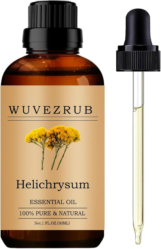 Helichrysum Essential Oils, 30ML Pure and Natural Essential Oil for Aromatherapy Diffuser - Helichrysum /1 Fl Oz