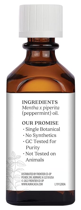 Aura Cacia Sweet Peppermint Essential Oil 2 fl. oz.