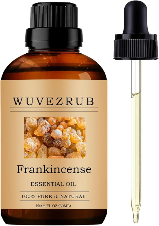 Frankincense Essential Oils, 60ML Pure and Natural Essential Oil for Aromatherapy Diffuser - Frankincense / 2 Fl Oz