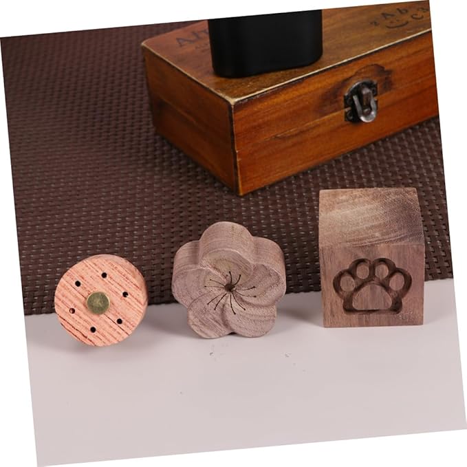 TIDTALEO Essential Oil Wood Diffuser Aromatherapy Diffused Wood Plum Blossom Scented Aroma Diffuser for Home Office Bedroom Sleep