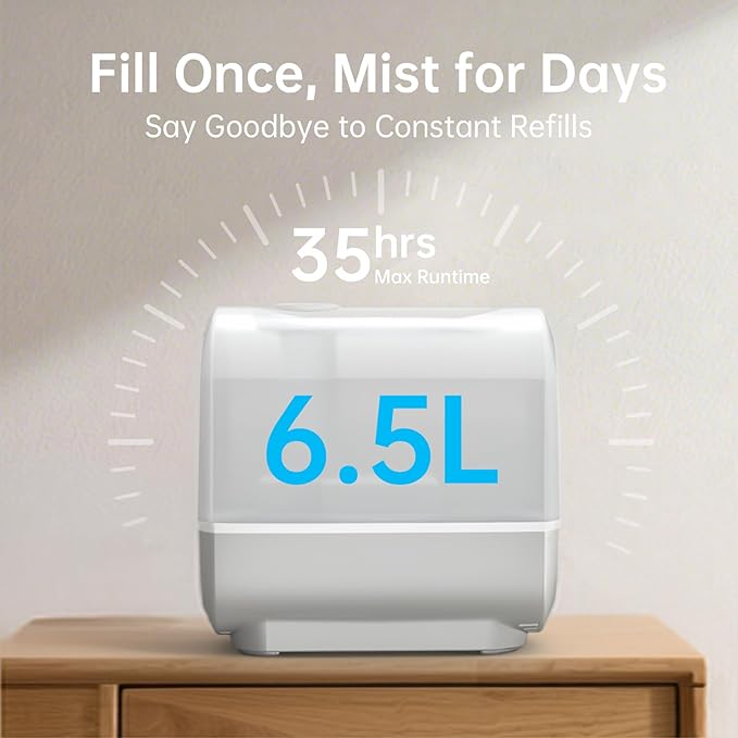 YOGIN Humidifiers for Bedroom Large room