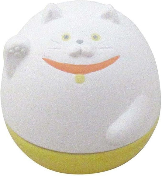 Stone Diffuser Swinging Animals Aromatherapy [Japan Import] Passive Diffuser for Essential Oil, Ceramic, Non-Electric, Room Decor, Gift (Lucky Cat)