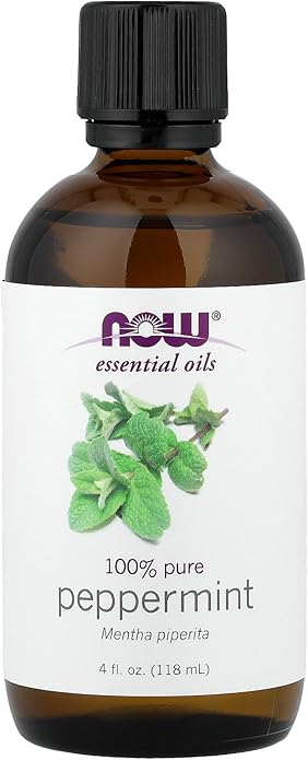Now Peppermint Essential Oil, 4-Ounce
