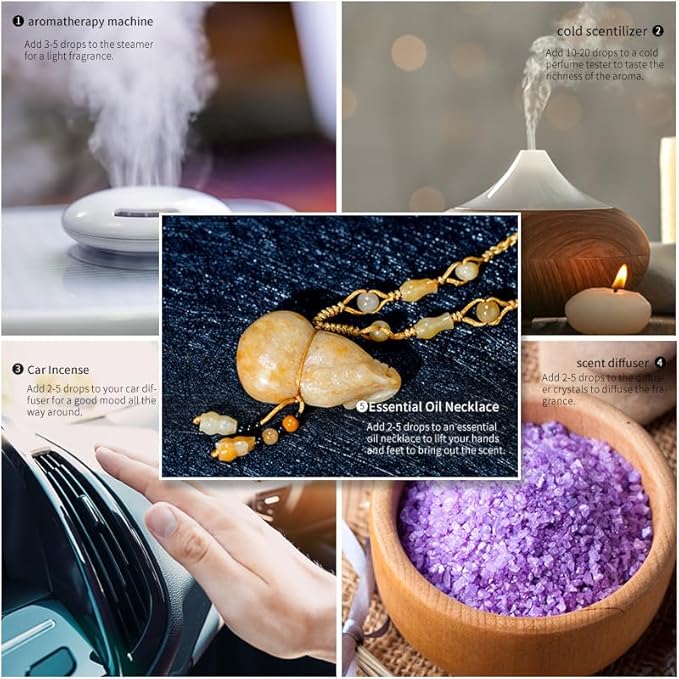 Tea Tree Oil,Fragrance Oil for Massage,Bath,Spa,Skin and Hair Care, Diffuser Essential Aromatherapy Oils,Waterless Oil for Diffuser Easy to Nebulizer