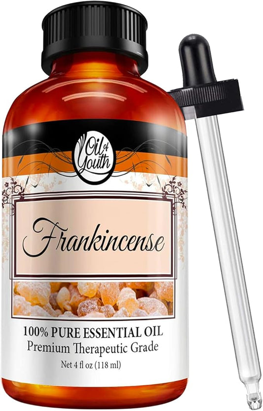 Oil of Youth Frankincense Essential Oil 4oz – Therapeutic Frankincense Oil