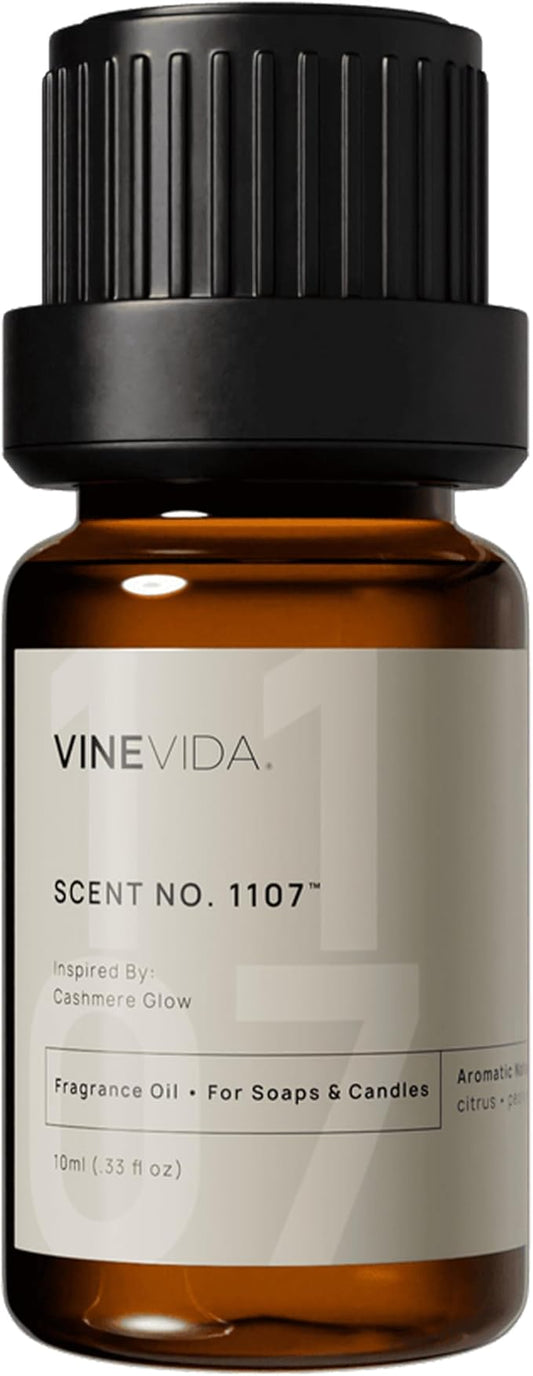 VINEVIDA [0.33oz] Cashmere Glow Fragrance Oil for Candle & Soap Making - USA Made Candle & Soap Scents