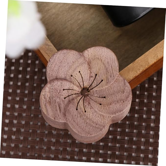 VICASKY Essential Oil Wood Diffuser Aromatherapy Diffused Plum Blossom Design for Home Office Bedroom Sleep Relaxation