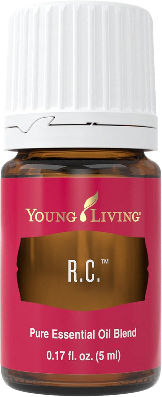 Young Living R.C. Essential Oil Blend – 100% Pure, Fresh Aroma for Diffuser & Topical Use, 5ml