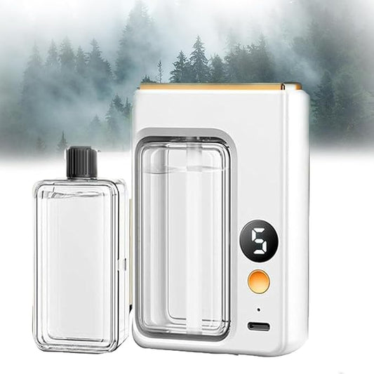 Automatic Aromatherapy Diffuser, Wall Mounted Essential Oil Diffuser, Intelligent Electric Aromatherapy Diffusers for Homee, Rechargeable 5 Mist Modes Aromatherapy Diffusers (Hilton)