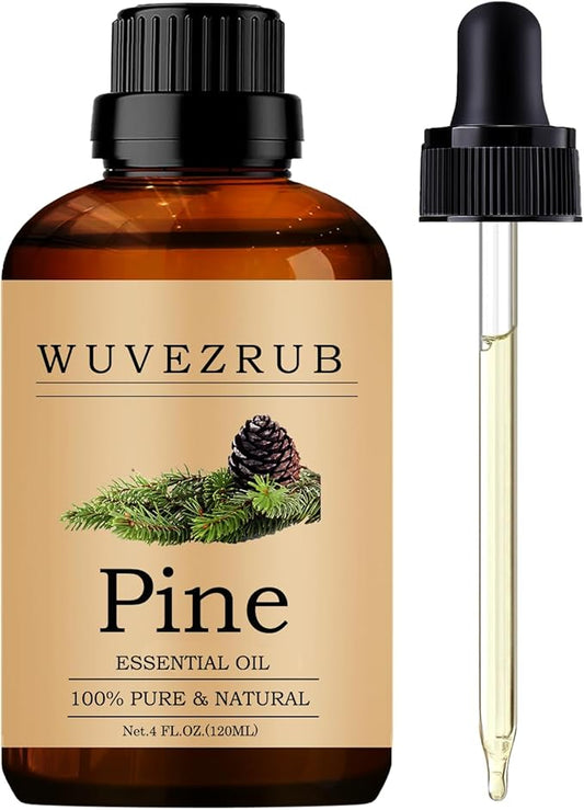 Pine Essential Oils 120ML, Pure Pine Essential Oil for Aromatherapy Diffuser - 4 Fl Oz