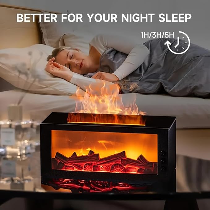 Essential Oils Diffuser with Remote Control- Aromatherapy Aroma Humidifier, Upgrade 7 Colors Noiseless -Quiet Ultrasonic Aromatherapy Device with 7-Color LED Night Light Home