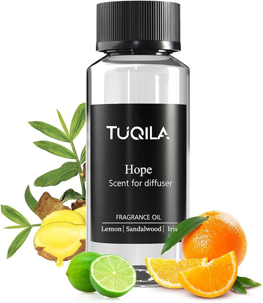 Hotel Diffuser Oil Hope - 120ML Luxury Essential Scent Oils for Cold Air & Waterless Diffusers, Long-Lasting Fragrance Oil for Home, Spa, Office - Premium Aroma Oil Refill, Hotel Air Freshener