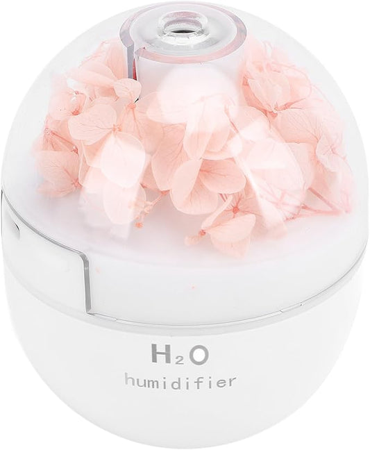 Yoidesu 120ml Cool Mist Humidifier, RGB Upgrade Diffusers for Home, Auto Shut Off, Ultrasound Atomization, Dual Mist Mode for Winter, Bedroom, Silent Running (Pink)