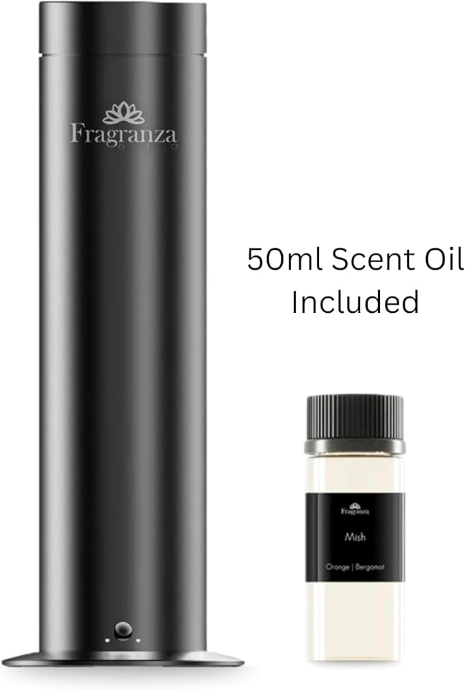 Venice Ultimate Leak-Proof Essential Oil Diffuser | Upside-Down Safe | Waterless, Powerful Aroma Coverage Up to 1,500 sq/ft | Modern, Sleek Design