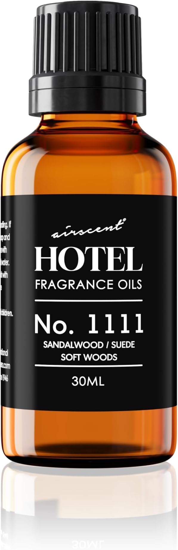 AirScent My Way Diffuser Oil No. 1111 Inspired by the 1 Hotel Miami Scent - Sandalwood Suede Soft Woods - Fragrance Oil for Ultrasonic and Waterless Diffusers and Crafting - 30 mL, 1 fl oz Bottle