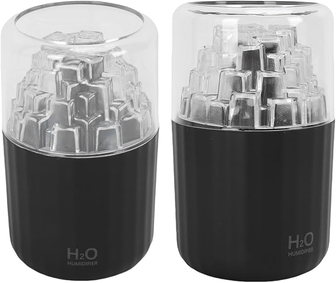 Zerodis Car Diffuser Humidifier ABS Dual Mist Modes Portable USB Aromatherapy Ideal for Home Office Travel Compact 300ml Capacity (Black)