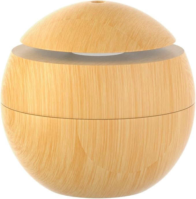 Nature's Truth Ultra-Sonic Aromatherapy Elegant Wood-Look Diffuser w/USB Adapter