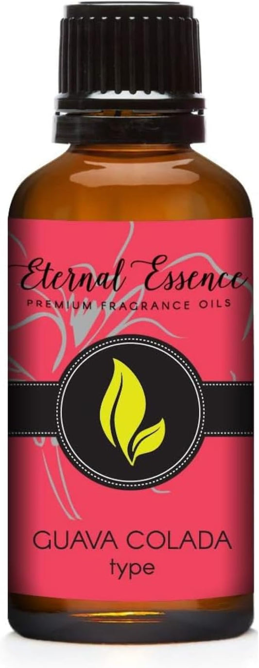 Eternal Essence Oils Guava Colada Type 30ml Premium Fragrance Oil - for Candle, Soap Making, Aromatherapy, Diffusers, Home Care, & Humidifiers