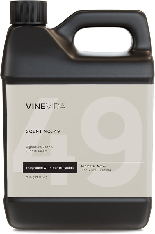 VINEVIDA [32 Fl Oz] Lilac Blossom Fragrance Oil for Cold Air Diffusers, Essential Oils for Diffuser Oil Refill & Air Freshener Room Spray