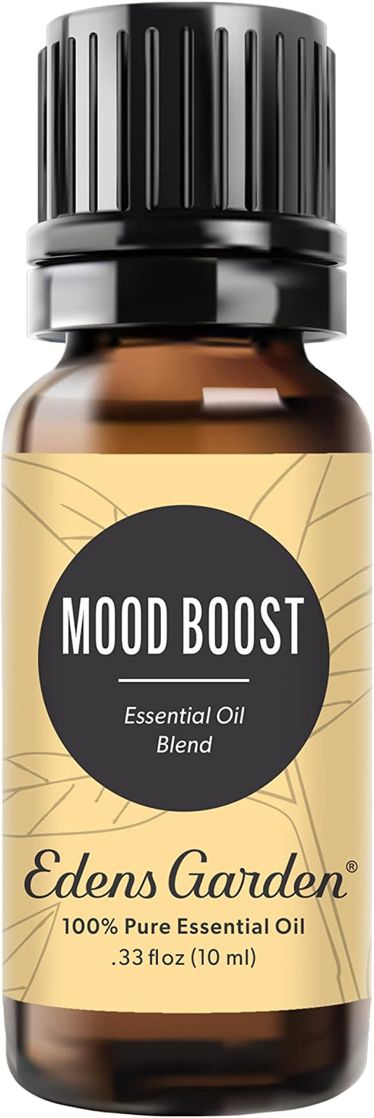 Edens Garden Mood Boost Essential Oil Blend- 100% Pure Premium Grade, Undiluted, Natural, Therapeutic, Aromatherapy, The Best for Diffusing, Candle, Laundry, Humidifiers 10 ml (.33 fl oz)