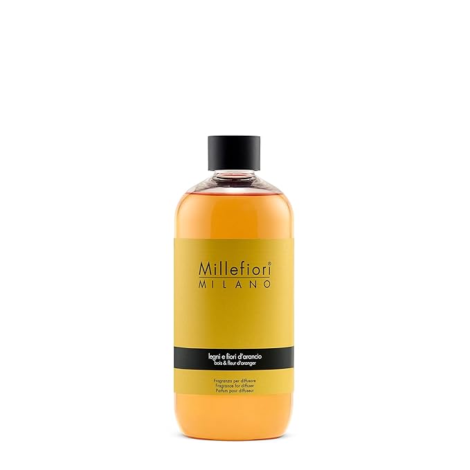 Millefiori Natural Fragrance Diffuser Refill - Legni E Fiori D'Arancio 500ml/16.9oz