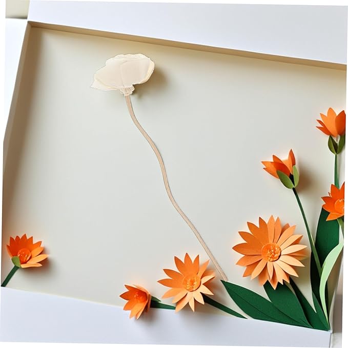 Ipetboom 9pcs Fireless Aroma Rattan Fragrance Sticks for Essential Oil Diffuser Dried Flower Cane Aromatherapy Reeds for Home Car Bedroom Decor and Wedding Scented Diffuser Accessories