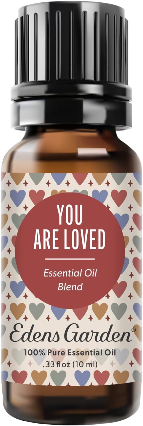 Edens Garden You are Loved Essential Oil Blend – Romance & Mother’s Day Gift, 100% Pure Undiluted Aromatherapy for Natural Wellness & Special Occasions - 10 ml (.33 fl oz)