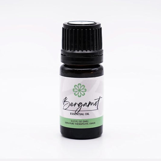 Essence Bergamot Essential Oil, 5 ml | Aromatherapy Oil for Diffusers & Personal Use | Natural Fragrance for Relaxation, Clarity & Wellness | Made in USA | Citrus Scent