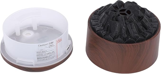 AYNEFY Fragrance Diffuser Oils 300ML USB Powered Mini Humidifier with Mystical/Fantasy Effect Dual Mist Modes and Super Quiet Operation Under 35dB for Home Bedroom Office Diffusers for (Dark Wood