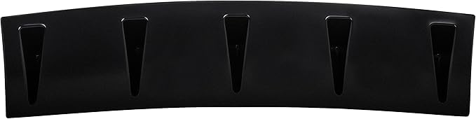 SCITOO Rear Bumper Lip 23" x 6" Universal Carbon Look Spoiler 5 Shark Fin Style Rear Lower Bumper Lip Diffuser