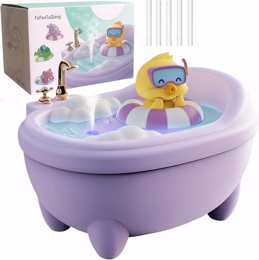 Cute Humidifier for Bedroom,Top Fill 0.34L Desk Mini Humidifier Aroma Diffuser,Cool Mist,20db Quiet,Easy Clean,Colorful Light, Auto Shut off,Small Humidifier for Baby Room,Plants,Home,Office (Purple)