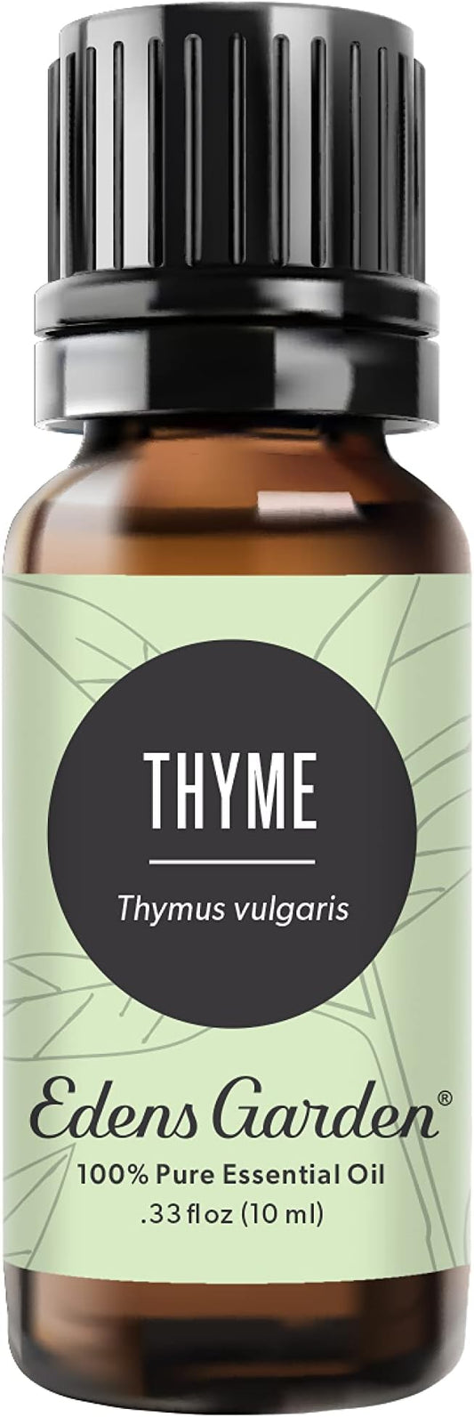 Edens Garden Thyme Essential Oil- 100% Pure Premium Grade, Undiluted, Natural, Therapeutic, Aromatherapy, The Best for Diffuser, Candle, Laundry, Kid Safe 10 ml (.33 fl oz)