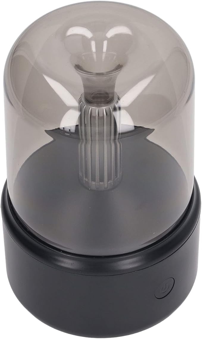 Dioche Essential Oil Diffuser Candlelight Humidifier - Low Noise USB Essential Oil Diffuser with 120ml Capacity & LED Night Light for Home Relaxation