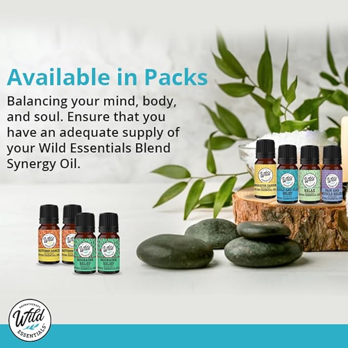 Wild Essentials Bulgarian Lavender 100% Pure Essential Oil 2 Pack - 10ml, Therapeutic Grade, Made and Bottled in The USA, Calming