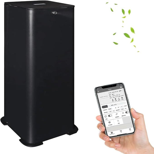Electric Smart Scent Diffuser Machine, 1000ml Professional Waterless Essential Oil Diffuser, Covering 3000m3, Essential Oils Fragrance Nebulizing