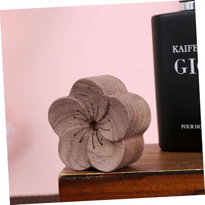 COLLBATH Aromatherapy Wood Diffuser Stick Plum Blossom Essential Oil Diffuser for Home Office Bedroom Aroma