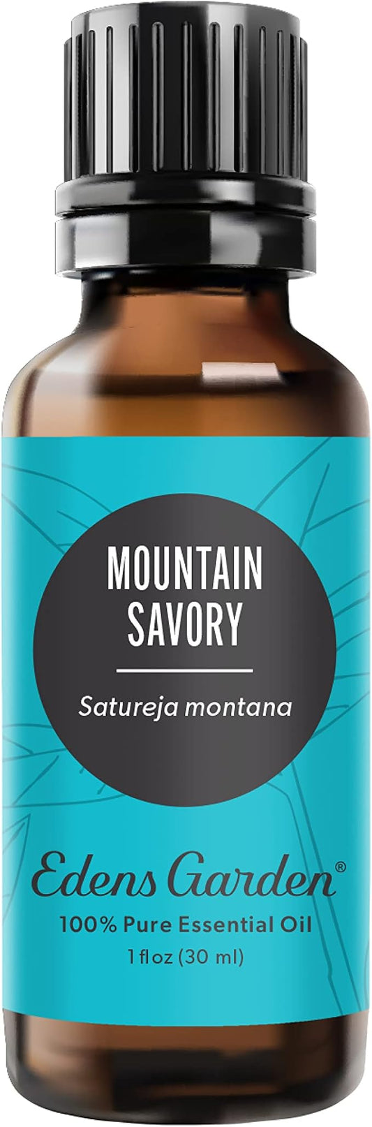 Edens Garden Mountain Savory Essential Oil- 100% Pure Premium Grade, Undiluted, Natural, Therapeutic, Aromatherapy, The Best for Diffuser, Candle, Laundry, Humidifiers 30 ml (1 fl oz)