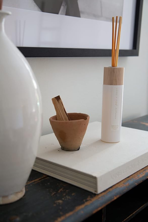 Sand + Fog Limoncello Reed Diffuser | Made with Essential Oils | Fill Your Home with the Your Favorite Luxurious Fragrance