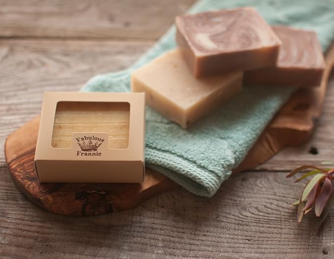 Fabulous Frannie Protect Essential Oil All-Natural Cold Process Herbal Soap Gift Set – 2 Pack, 4oz Bars Each – Handmade Pure Essential Oil Soap