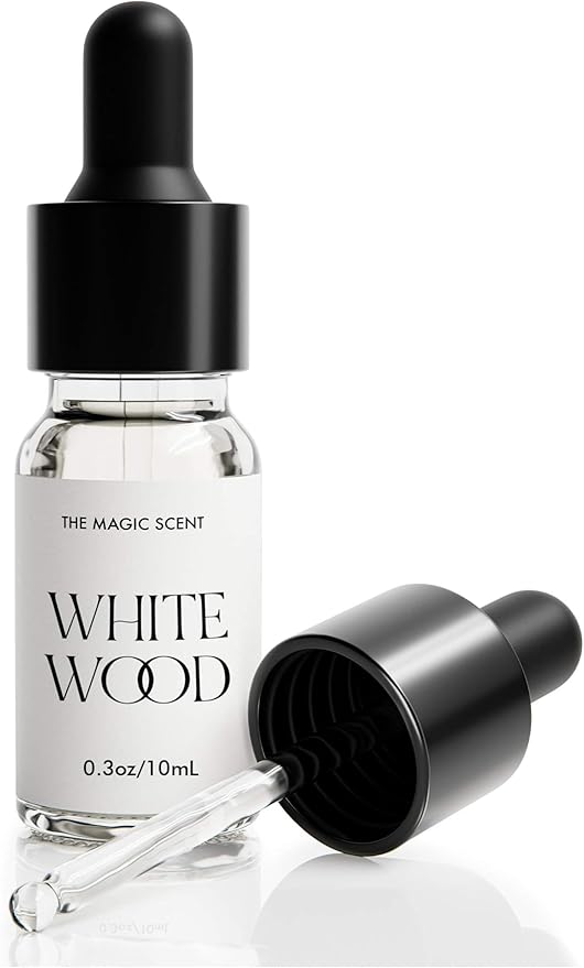 The Magic Scent Whitewood Diffuser Oil - Hotel & Home Luxury Scents Inspired by 1 Hotel Miami, Compare to My Way Diffuser Oil Scents for Home, Designed for Use in All Diffusers - 0.3 fl oz, 10 mL