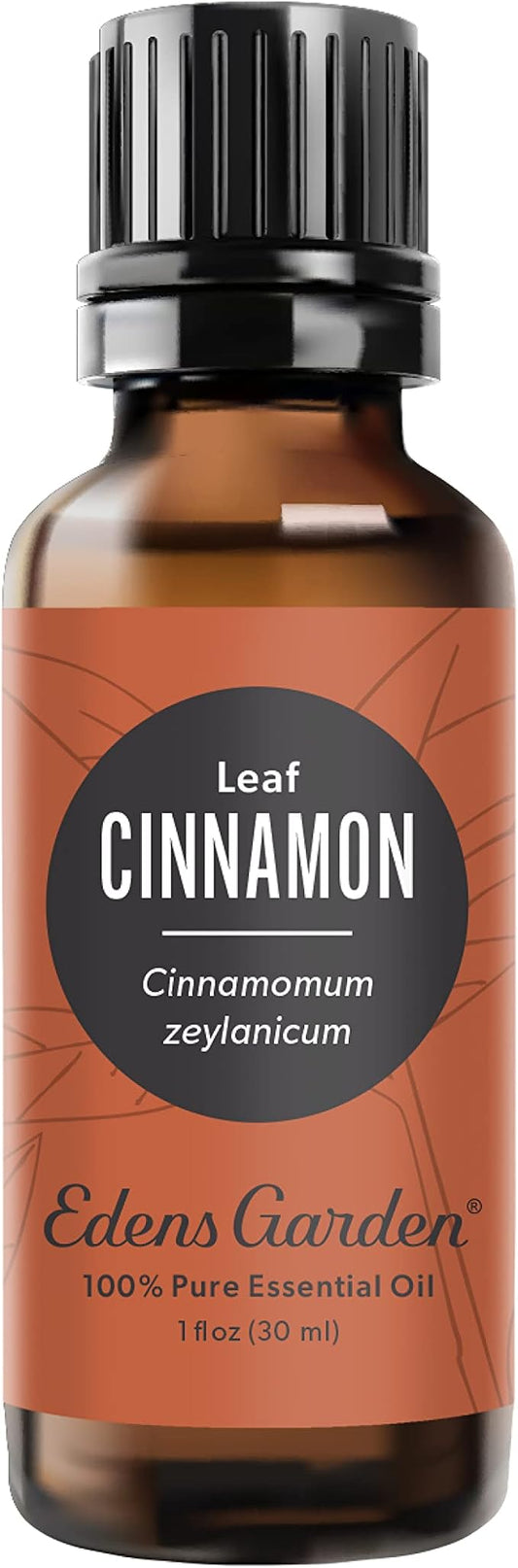 Edens Garden Cinnamon- Leaf Essential Oil- 100% Pure Premium Grade, Undiluted, Natural, Therapeutic, Aromatherapy, The Best for Diffuser, Candle, Laundry, Humidifiers 30 ml (1 fl oz)