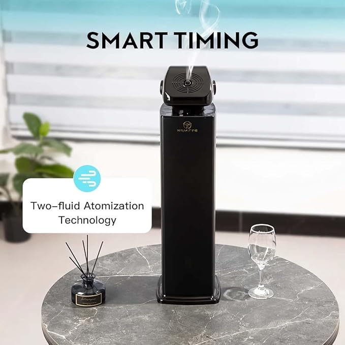 High-Capacity Smart Aroma Diffuser for Large Spaces Black