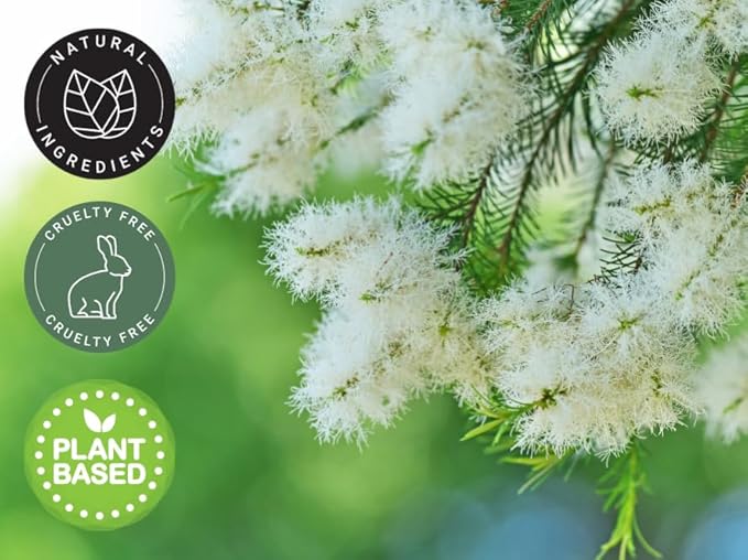 Tea Tree (Australia) Essential Oil – 16 fl oz (473 ml) Aluminum Bottle w/Plug Cap – 100% Pure Essential Oil – GreenHealth